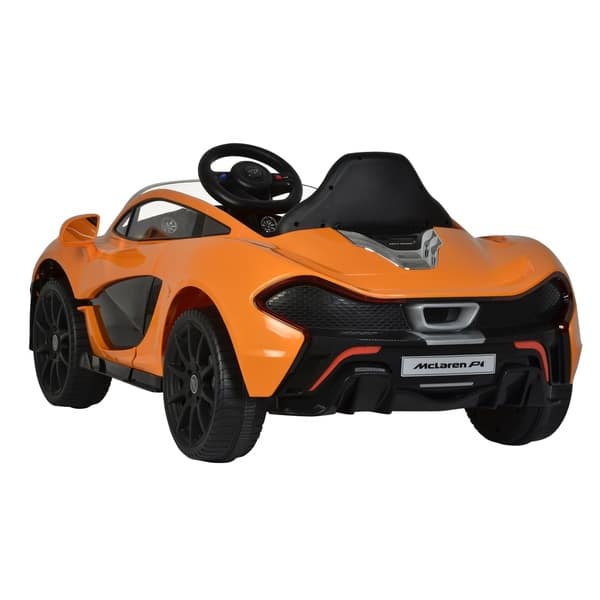 Shop Best Ride On Cars Orange Mclaren P1 12v Ride On Overstock 15891914