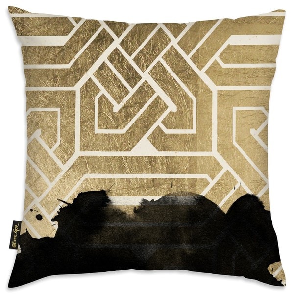 Oliver Gal 'Introspect Deco' Decorative Throw Pillow