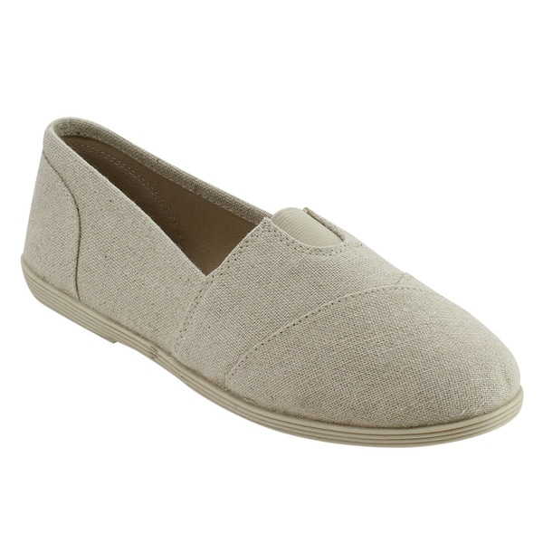 black canvas flats womens