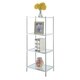preview thumbnail 2 of 3, Silver Orchid Farrar 4-tier Tower