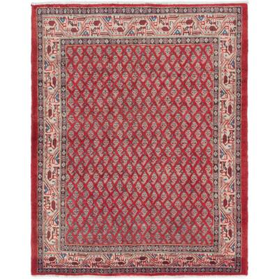 ecarpetgallery Arak Red Wool Rug