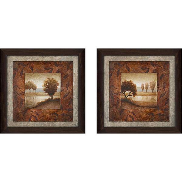"Calming Landscape" Wall Art Set of 2, Matching Set - Bed Bath & Beyond ...