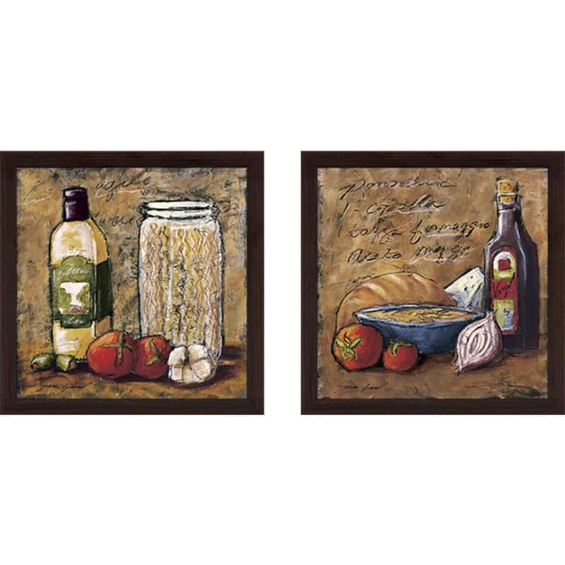 "Rustic Kitchen II" Wall Art Set of 2, Matching Set