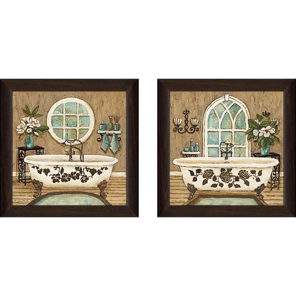 Shop "Country Bath" Wall Art Set of 2, Matching Set Free Shipping On