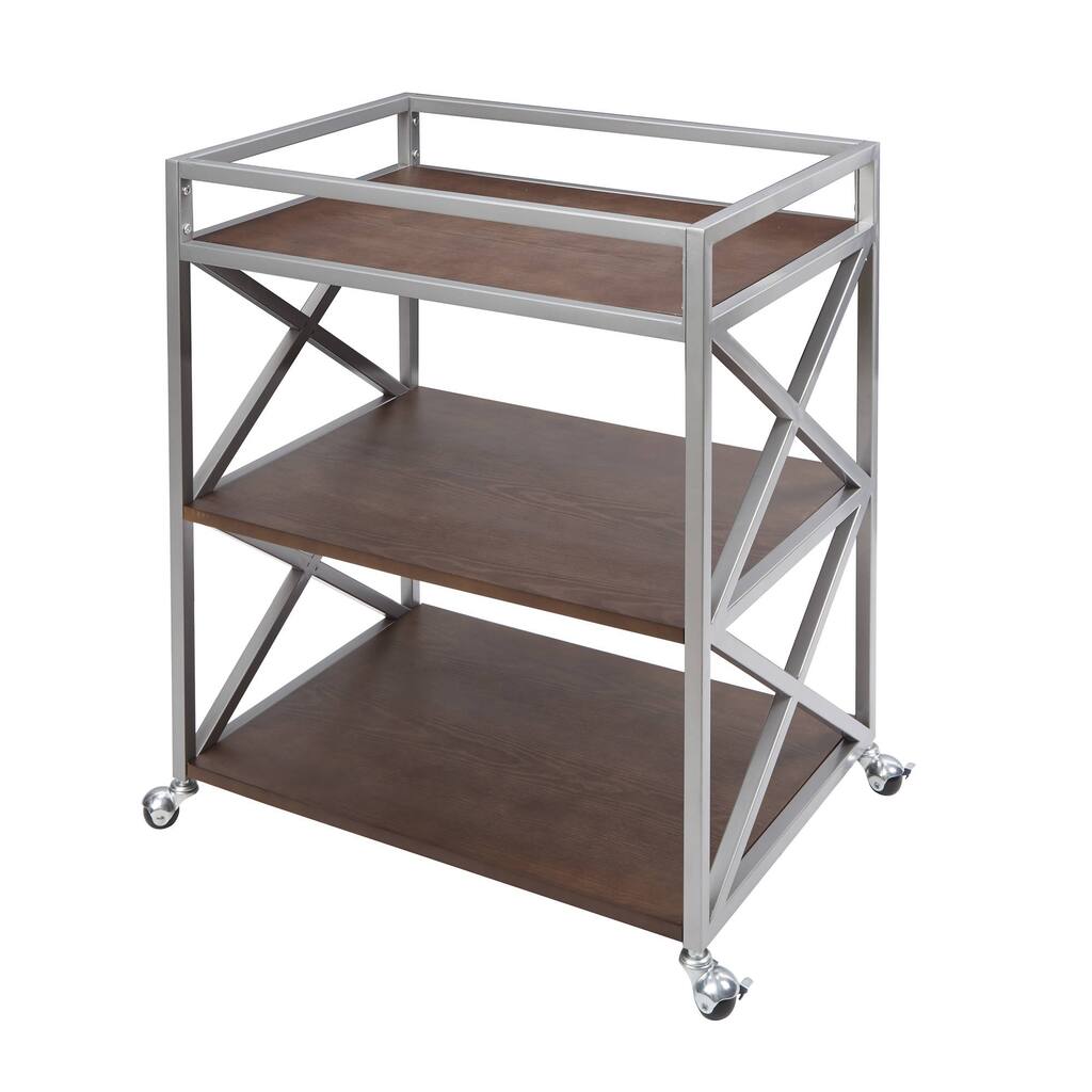 Maxwell 3 Tier Bar Cart by Silverwood