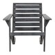 Safavieh Lanty Grey Adirondack Chair - Thumbnail 1