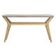 Safavieh Babette Dark Grey Modern Concrete Indoor/ Outdoor Console - 55.1" x 17.7" x 29.5" - Thumbnail 3