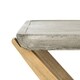 Safavieh Babette Dark Grey Modern Concrete Indoor/ Outdoor Console - 55.1" x 17.7" x 29.5" - Thumbnail 4
