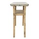 Safavieh Babette Dark Grey Modern Concrete Indoor/ Outdoor Console - 55.1" x 17.7" x 29.5" - Thumbnail 1
