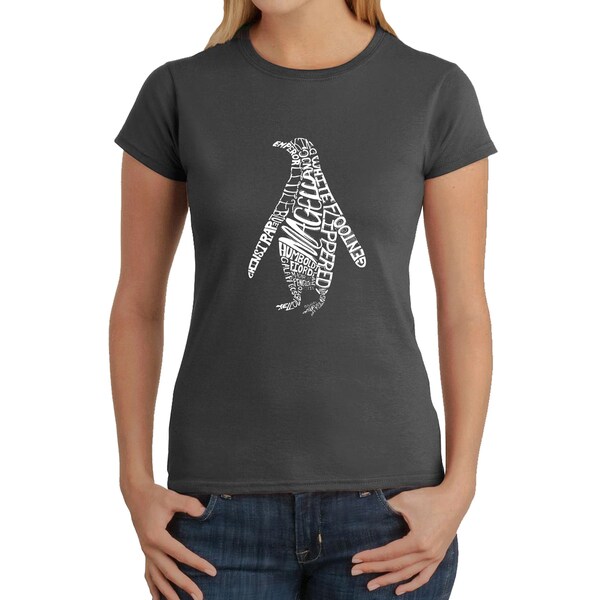 penguin t shirt women's