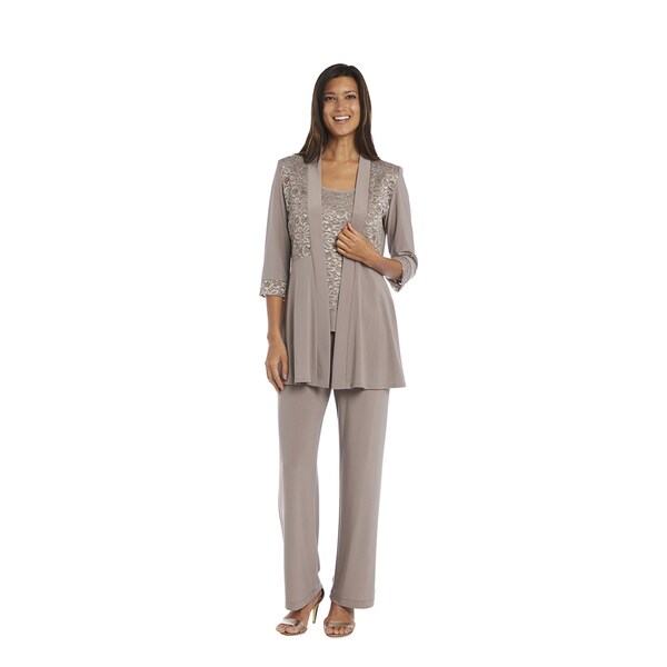 R&M Richards Lace Pant Set
