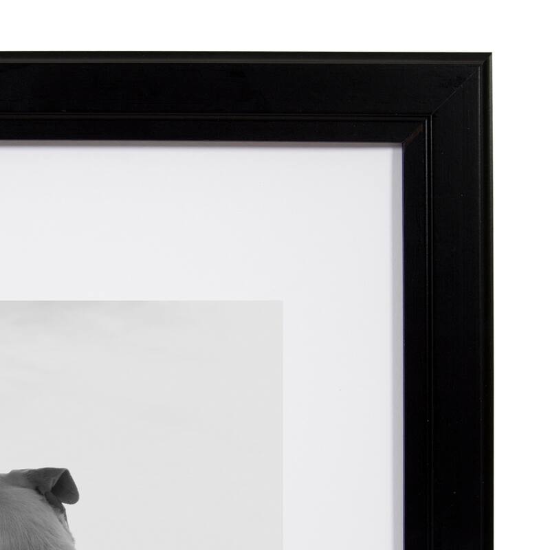 DesignOvation Kieva Solid Wood Picture Frame Set