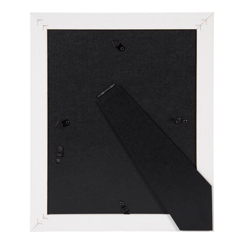 DesignOvation Kieva Solid Wood Picture Frame Set