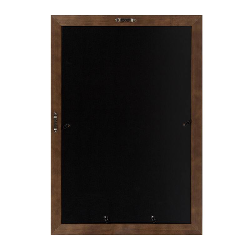 DesignOvation Kieva Solid Wood Picture Frame Set