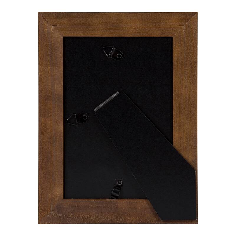 DesignOvation Kieva Solid Wood Picture Frame Set