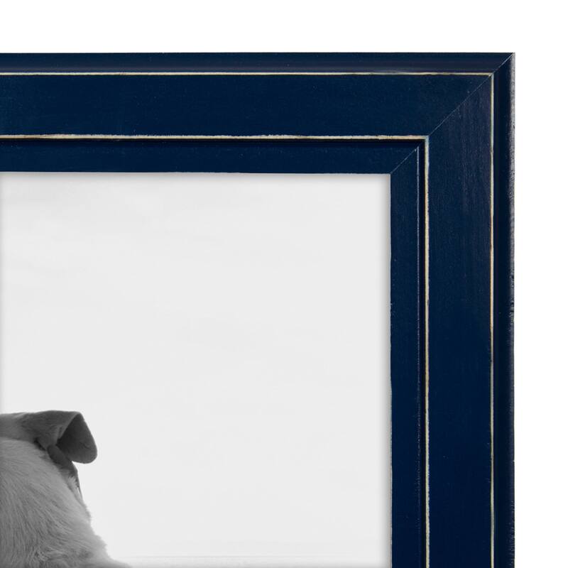 DesignOvation Kieva Solid Wood Picture Frame Set