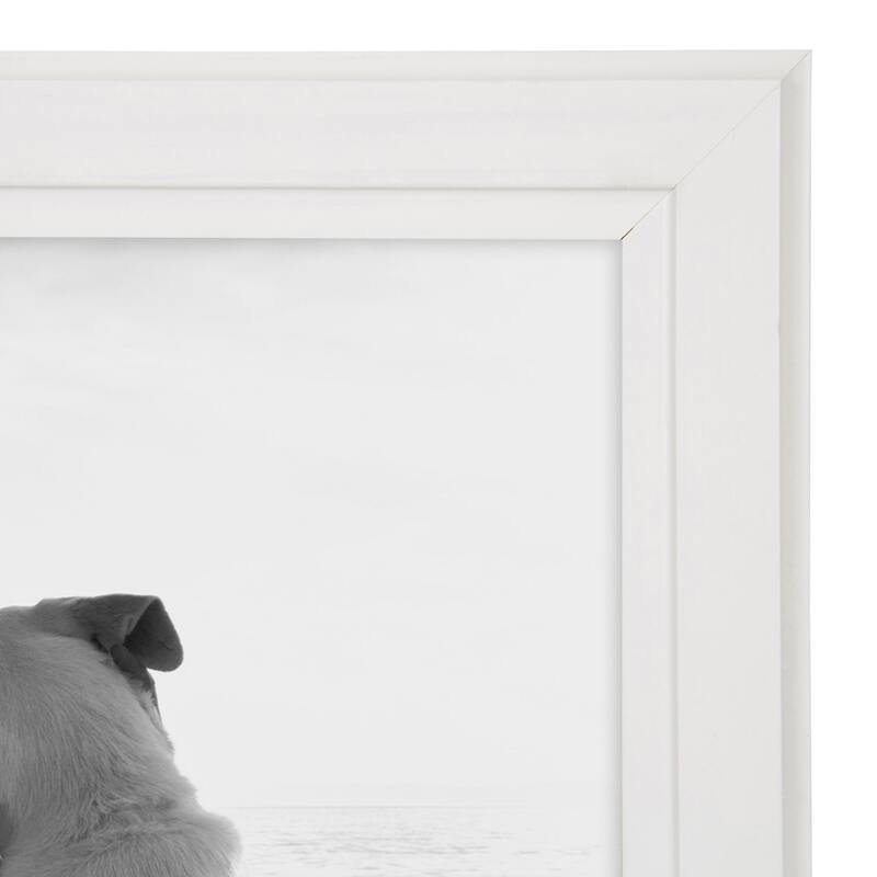 DesignOvation Kieva Solid Wood Picture Frame Set