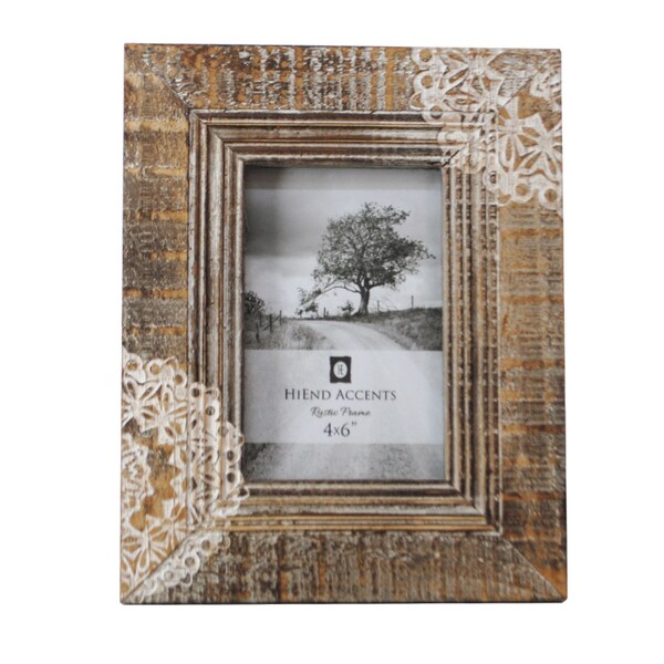HiEnd Accents Cut Lace Picture Frame 8 x 10