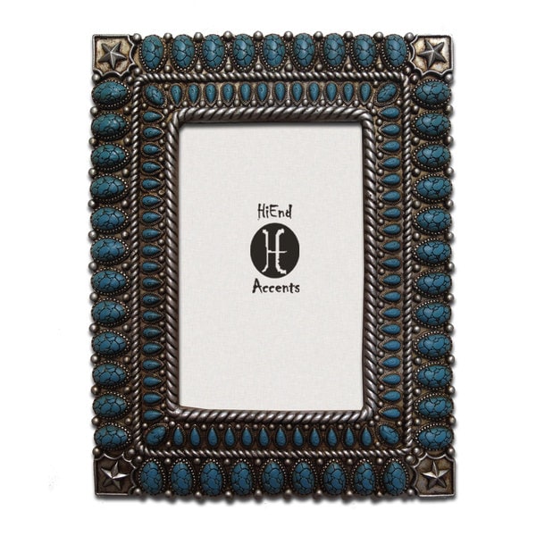 HiEnd Accents Solid Stones (Ea) 4X6 Turquoise