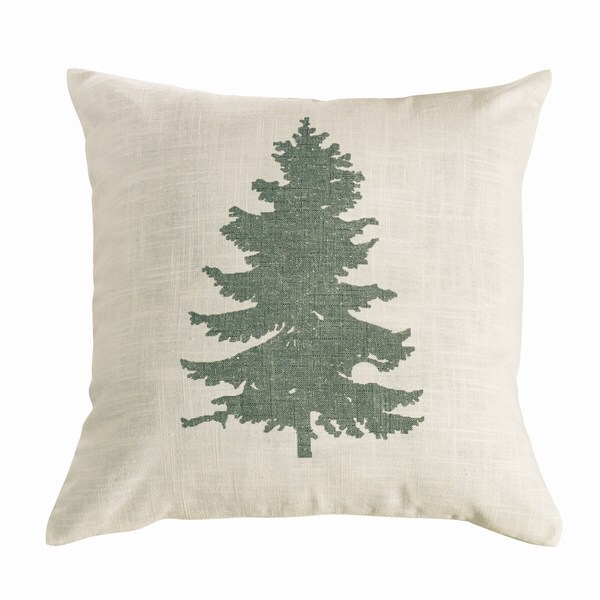 pine tree throw pillows