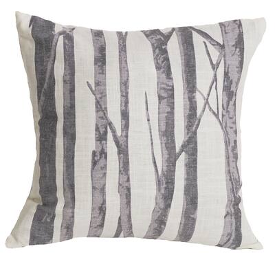 HiEnd Accents Printed BranchesThrow Pillow 18 X 18
