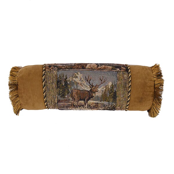 HiEnd Accents Elk Bolster 7 X 21