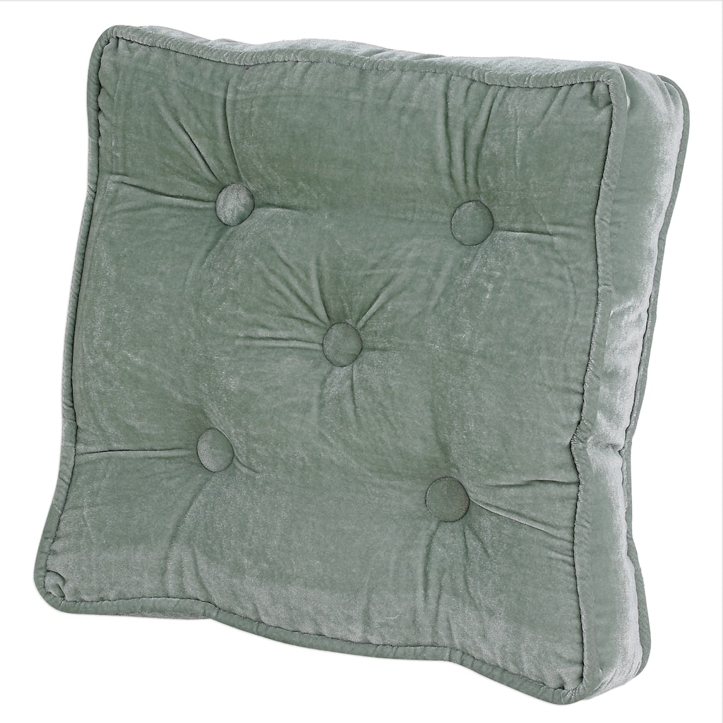 HiEnd Accents Velvet 18x18 Throw Pillow