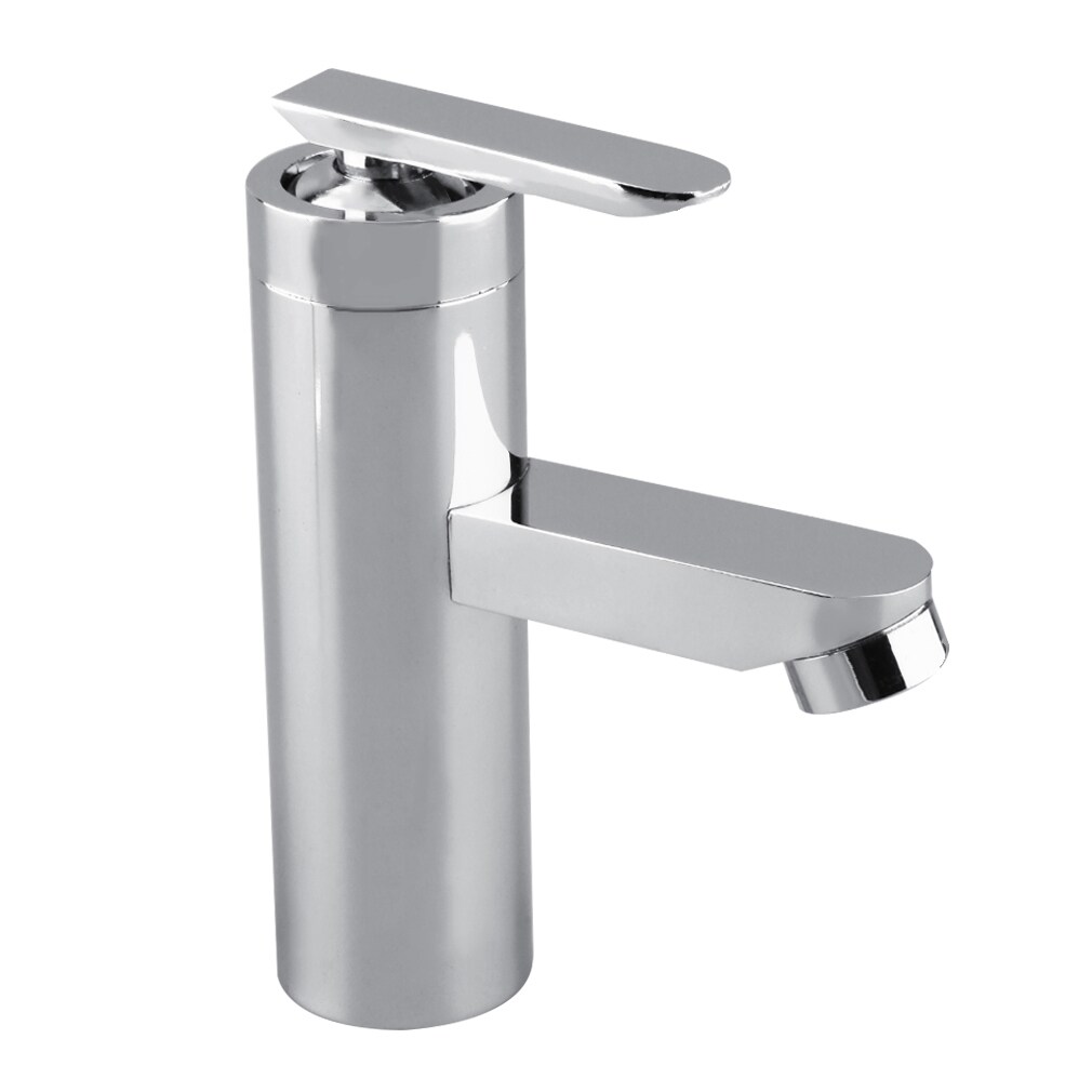Shop Brushed Chrome Bathroom Faucet Single Handle Overstock