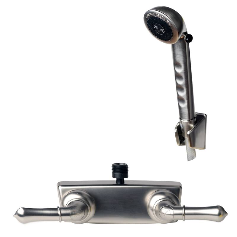 Builders Shoppe 3220/4120 RV/Motorhome Replacement Shower Faucet Valve Diverter with Matching Hand Held Shower Set