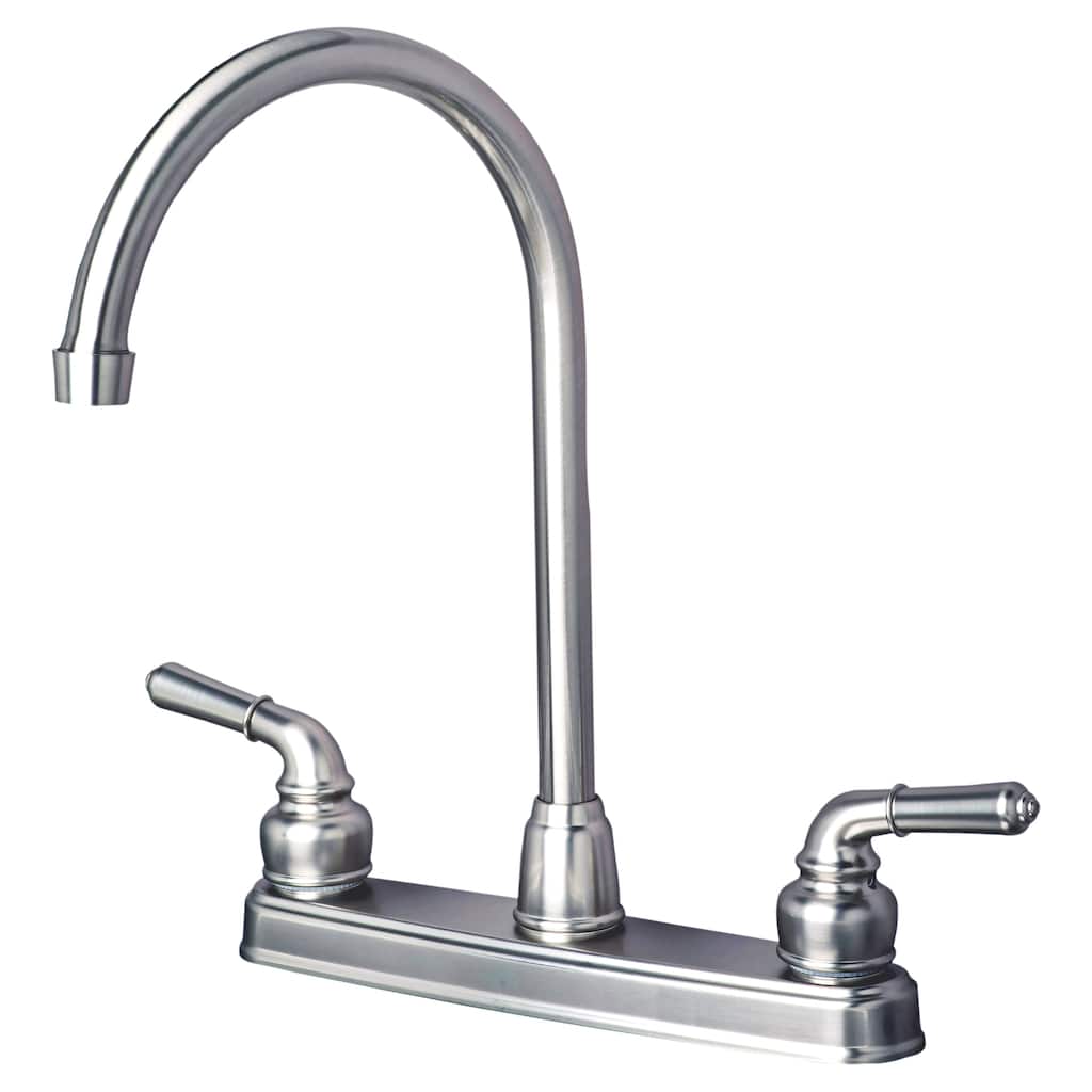 Builders Shoppe RV/ Mobile Home Replacement High Arc Swivel Kitchen Faucet