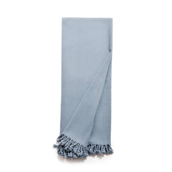 Maxwell Cotton Fringed Edge Throw - Overstock - 15921262