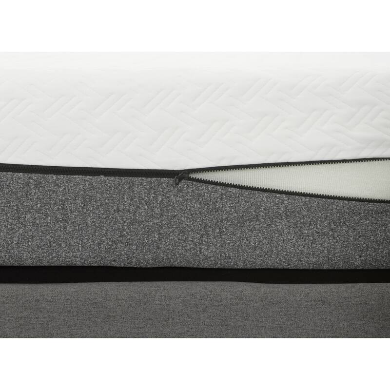 Sleep Zone Huntington 10-inch Memory Foam Mattress and Z150 Adjustable Base Set