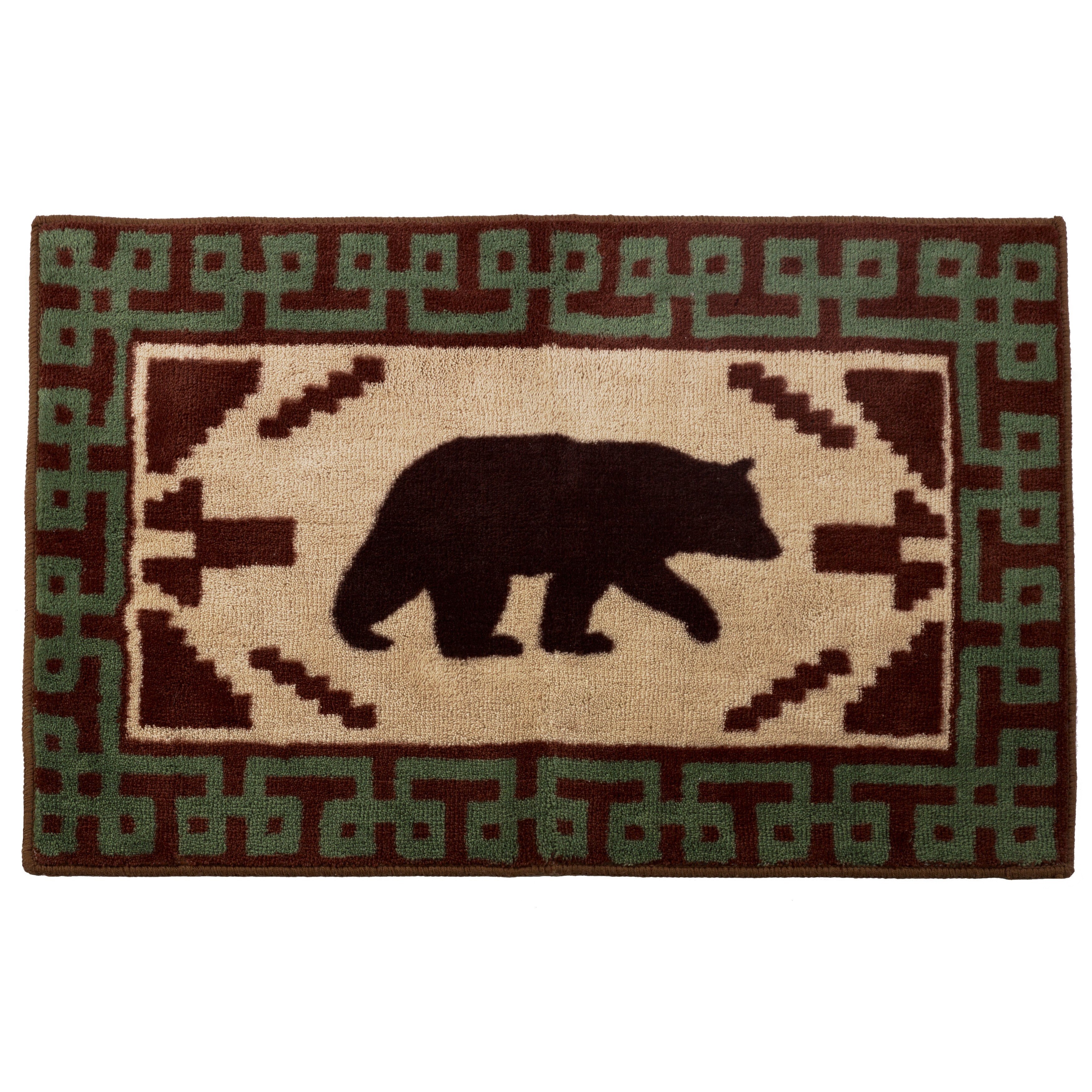 Black Bear Bathroom Rugs Home Garden Compare Prices At Nextag Hiend Accents Bear With Green Border Bath Rug Rugs