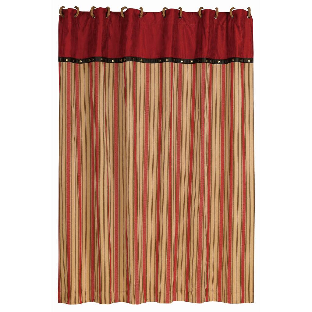 HiEnd Accents Rock Canyon Shower Curtain