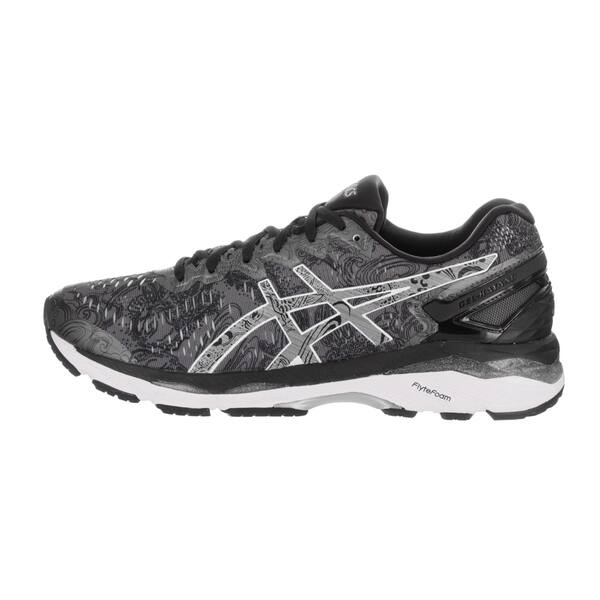 Shop Asics Men S Gel Kayano 23 Lite Show Grey Synthetic Running Shoes Overstock