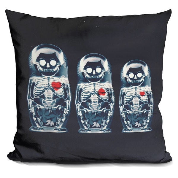 Ali Gulec 'Nesting Doll' Throw Pillow
