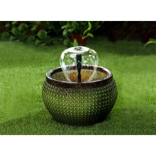 Green Bowl Water Fountain