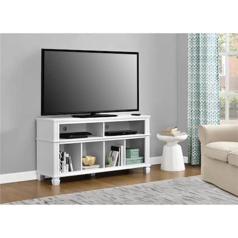 Ameriwood Home Woodcrest White 55-inch TV Stand