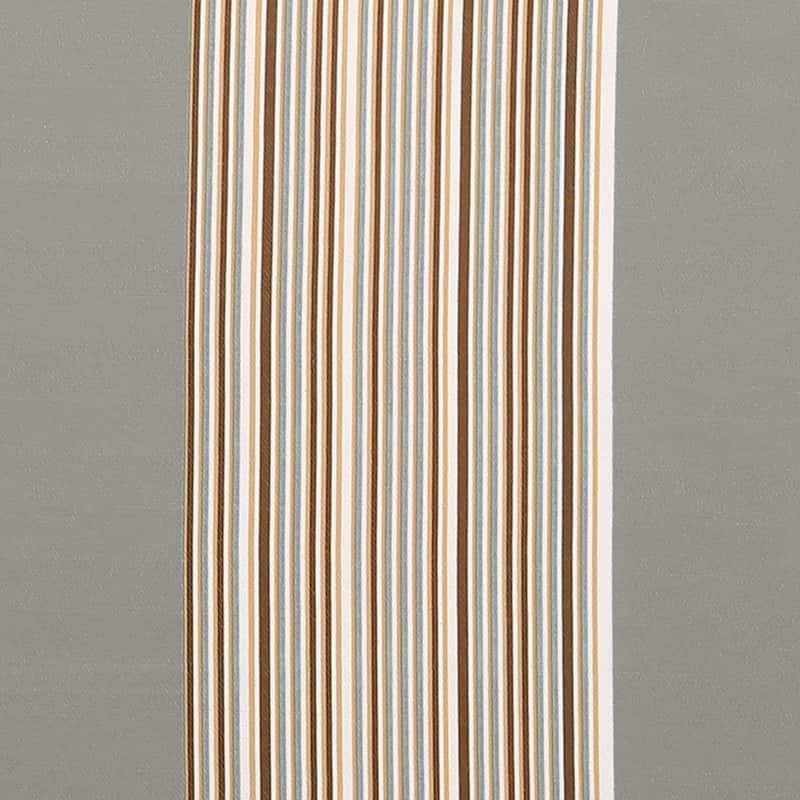 Lush Decor Julia Striped Room Darkening Window Curtain Panel Pair