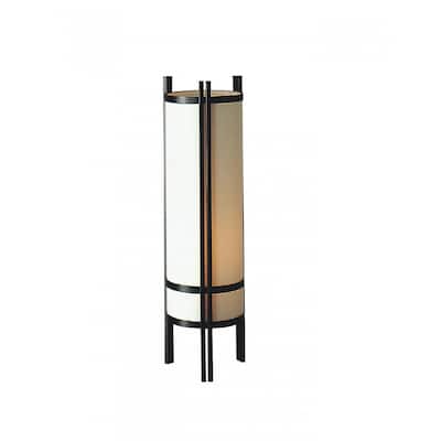 Q-Max Modern Qaon Ivory Metal 48-inch Floor Lamp