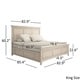 preview thumbnail 12 of 31, Ediline Wood Panel Bed by iNSPIRE Q Classic