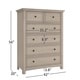 preview thumbnail 15 of 19, Ediline 5-Drawer Wood Modular Storage Chest by iNSPIRE Q Classic