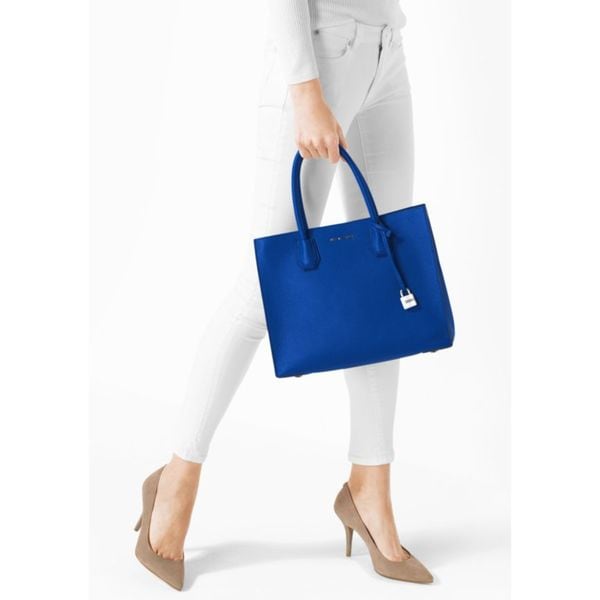 michael kors electric blue tote