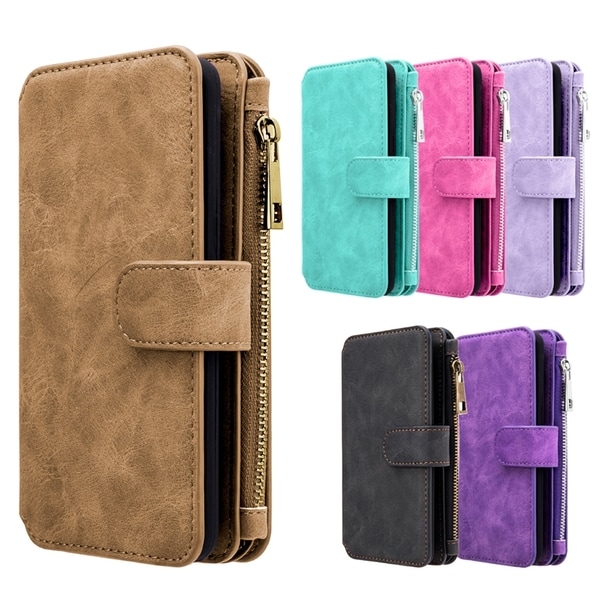 Samsung Galaxy S8 Luxury Coach Series Flip Wallet Case