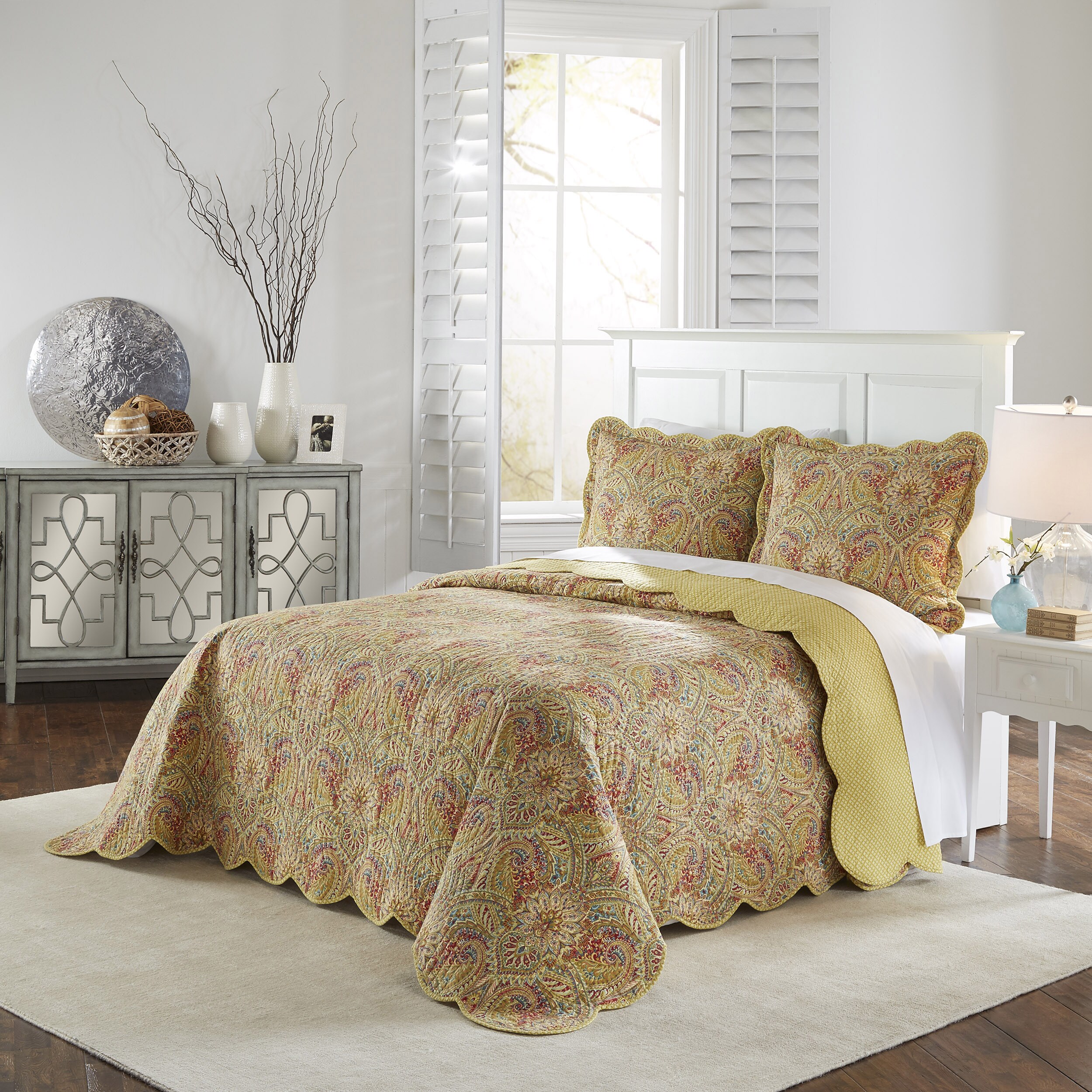 Waverly Swept Away 100 Cotton 3 Piece 