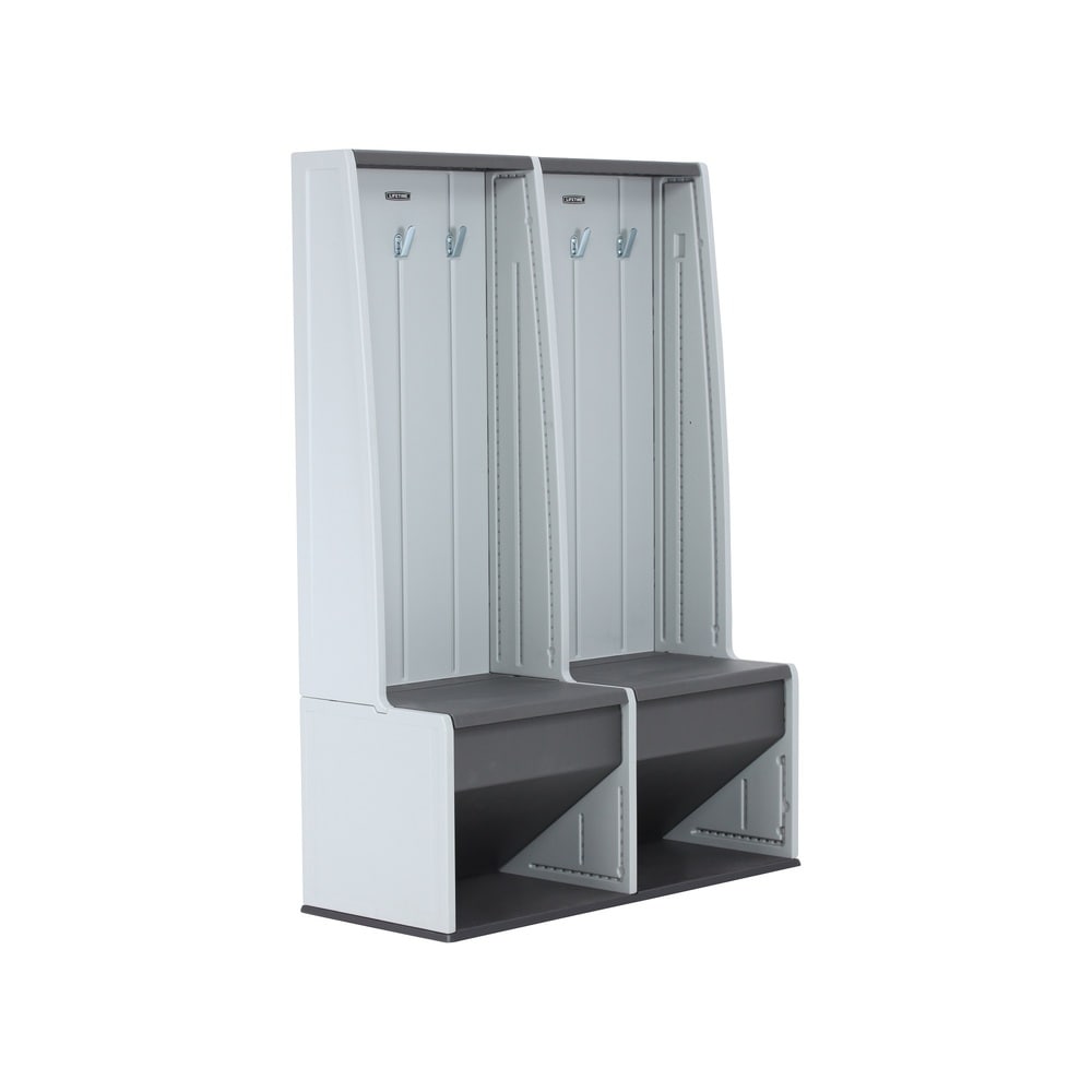 Lifetime Home and Garage Grey Plastic Storage Locker