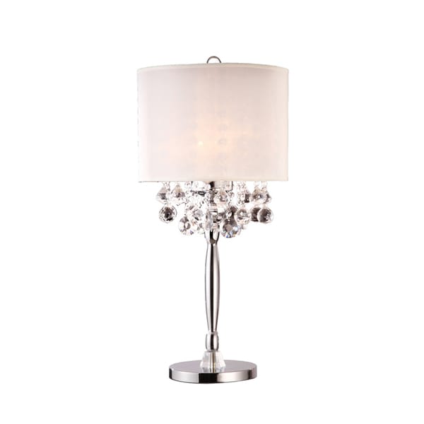 crystal effect table lamp