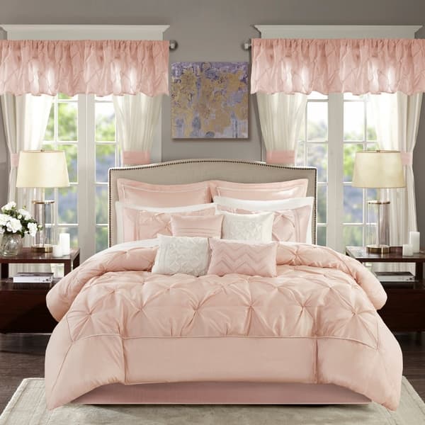 Shop Madison Park Essentials Loretta Taupe 24 Piece Room In A Bag