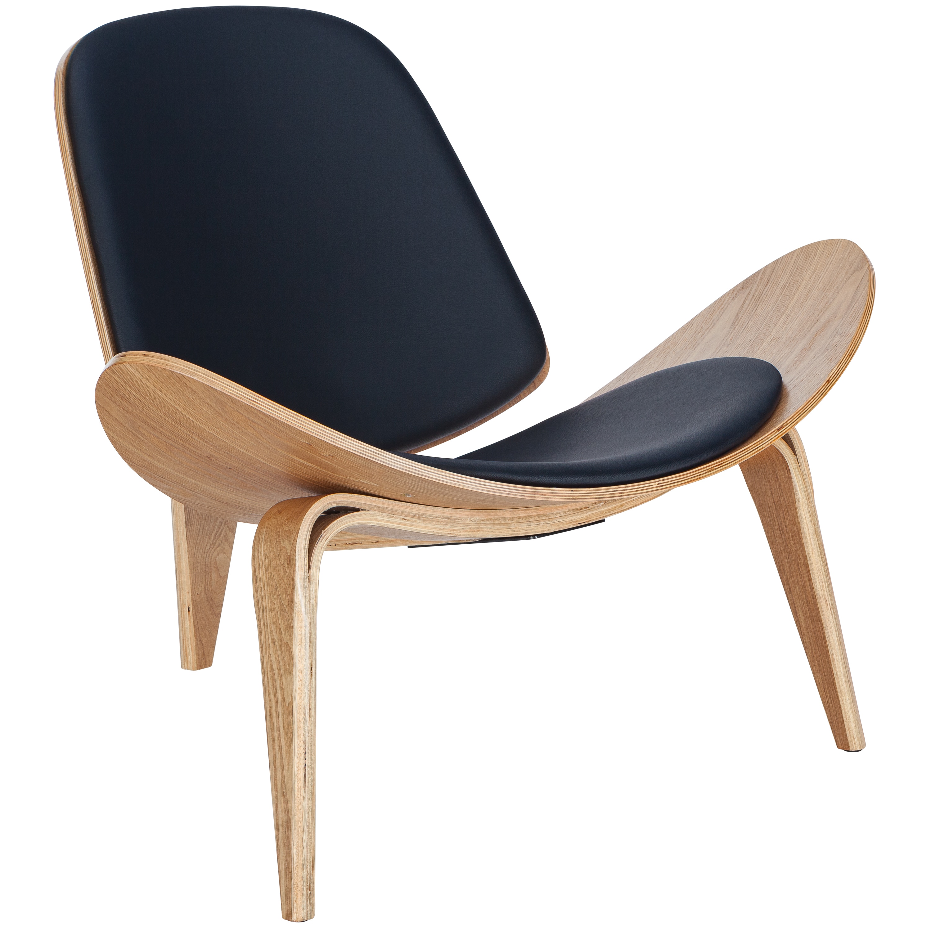 Shop Edgemod Contemporary Curved Plywood Lounge Chair On Sale