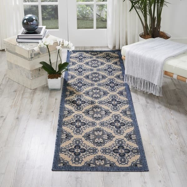 Nourison Caribbean Floral Indoor/Outdoor Area Rug